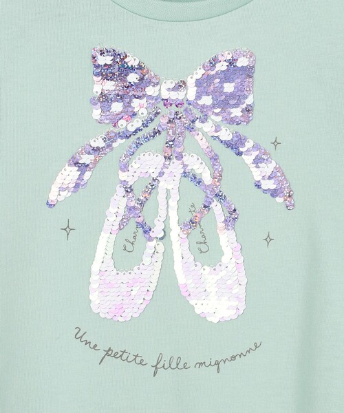ANY（エニィ） tシャツ ミラクルスパンコール 長袖Tシャツ キッズ 子供