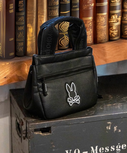Psycho Bunny（サイコバニー） トートバッグ 小さめ 「GOLF」ラウンド