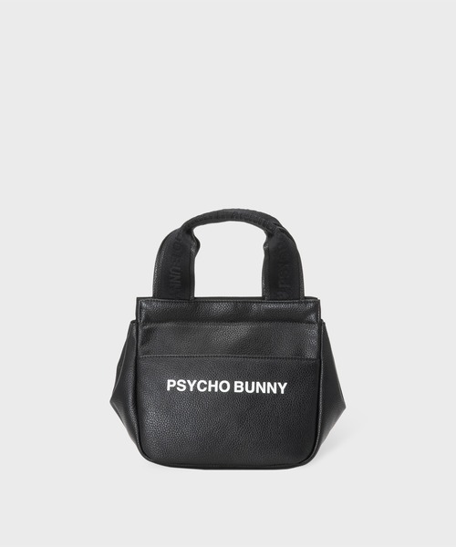 新品【サイコバニー】ロゴ刺繍 モノグラムGOLF ラウンドバッグ 紺 サイコバニー（Psycho Bunny）ゴルフ ラウンドバッグ MONOGRAM
