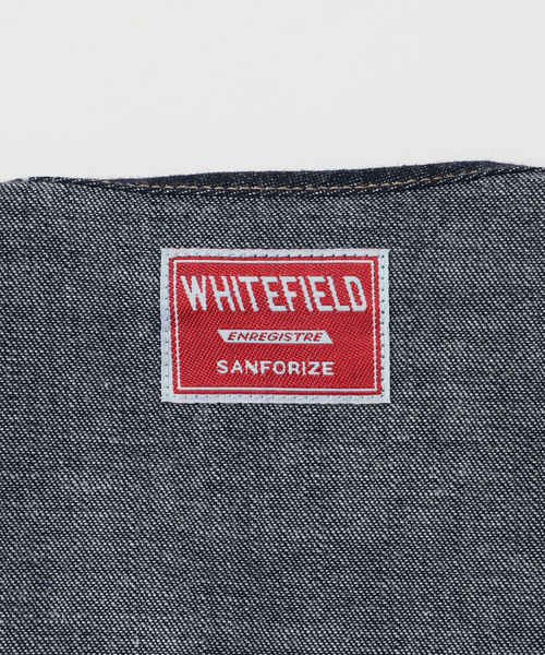 LOVELESS ノースリーブ配色オールインワン ブラック×ホワイト WHITE FIELD/ホワイトフィールド 別注ノースリーブ