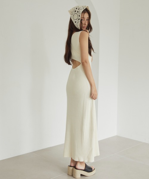 ACYM（アシーム） ワンピース バックオープンタンクワンピース