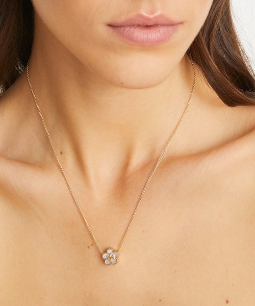 TORY BURCH ネックレス キラ フラワー ペンダント レディース