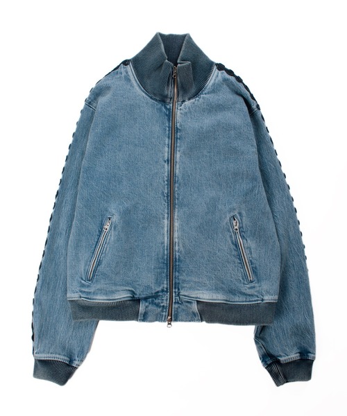 メンズファッション デニムジャケット gジャン HUB＆SPOKE ストレッチ 