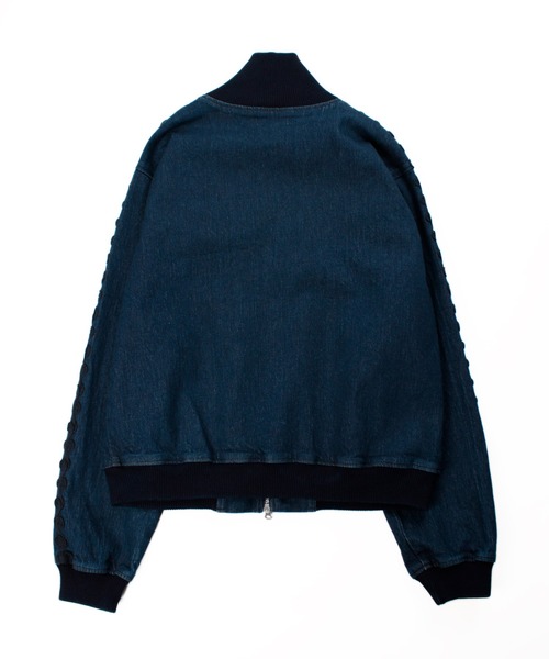 メンズファッション デニムジャケット gジャン HUB＆SPOKE ストレッチ 