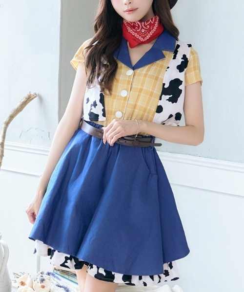 sugar nine コスプレ カウガールコスプレセット「5点セット