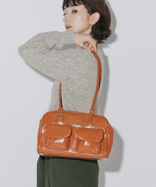 AO2 ショルダーストラップ ショルダーバッグ バッグ Faux Leather 2 